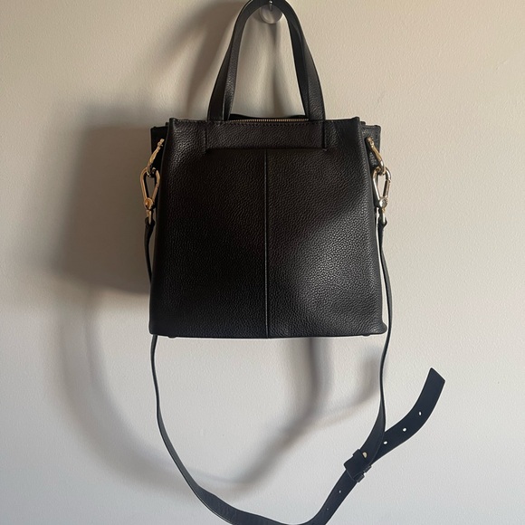 Cole Haan Black Leather Tote Bag - Picture 2 of 2